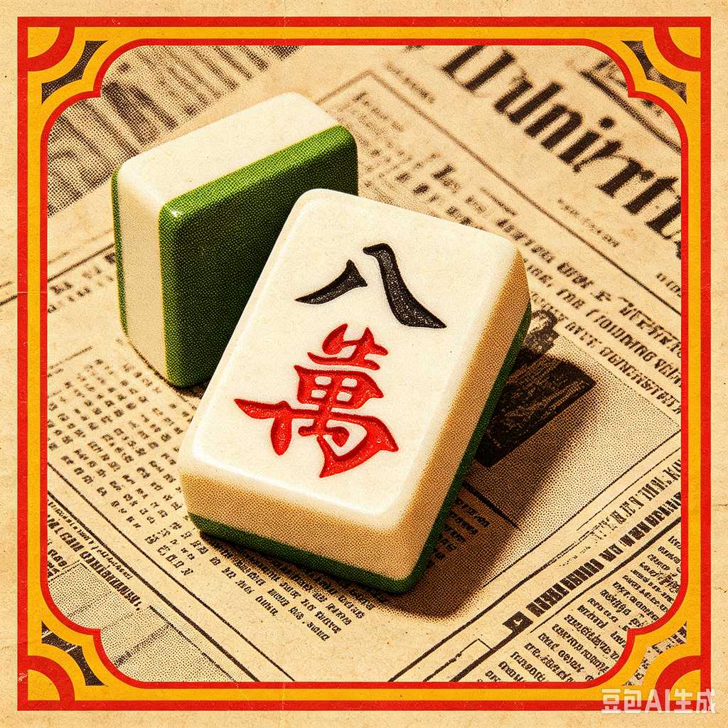 ornamental mahjong tiles