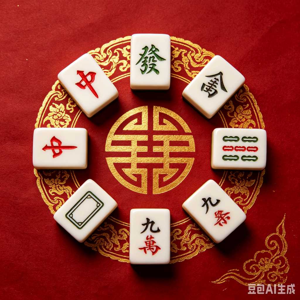 latest style mahjong tiles