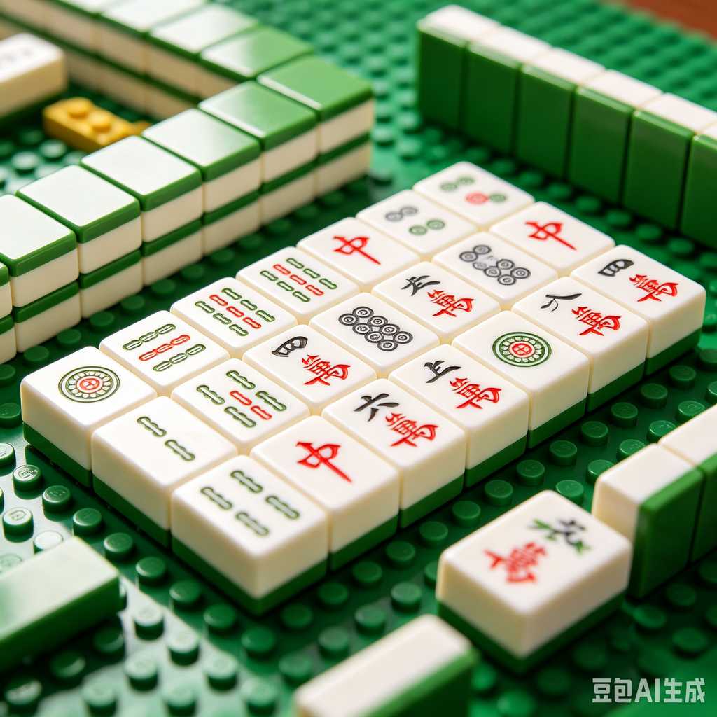 chinese style mahjong set