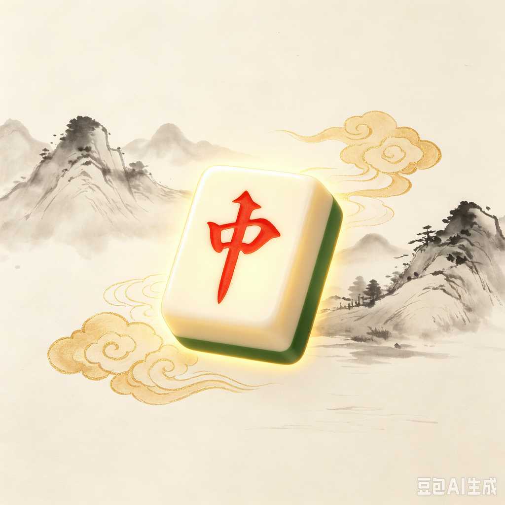 classic color mahjong tiles
