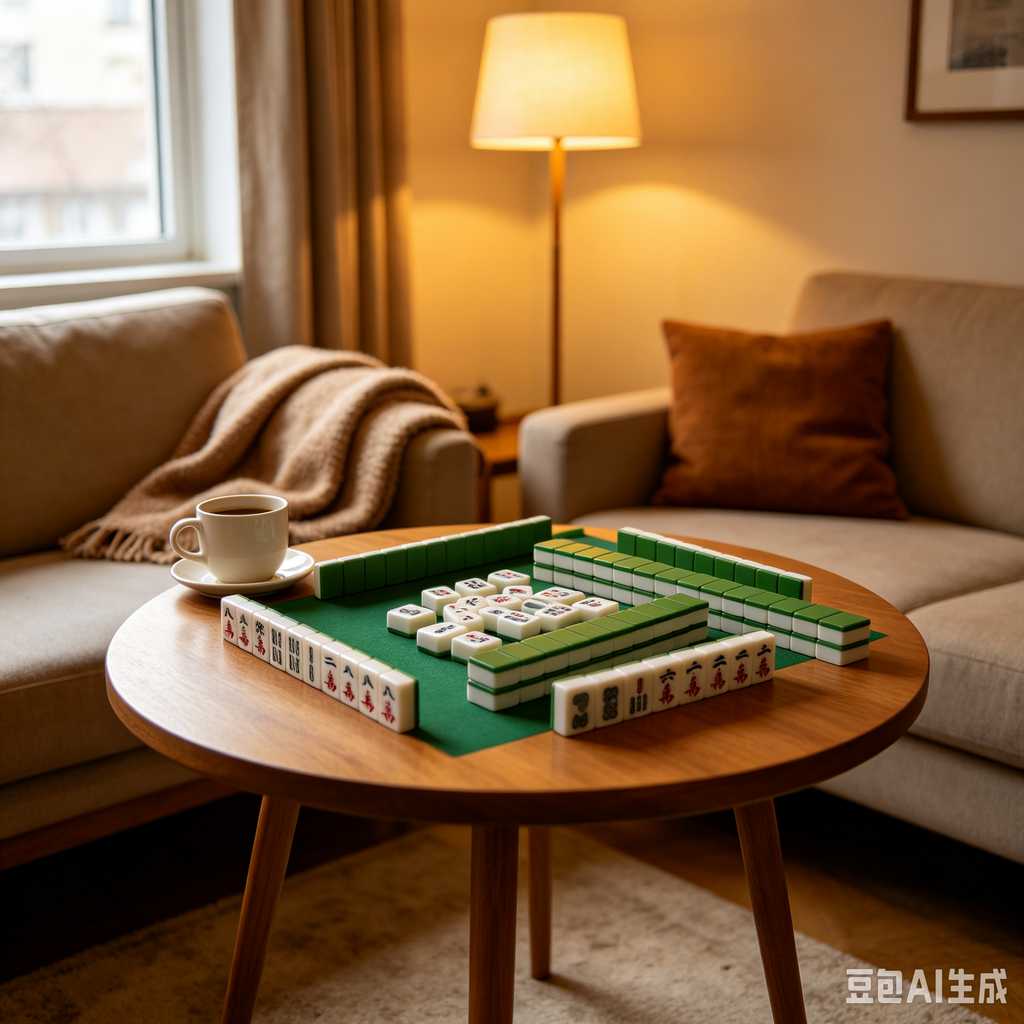 acrylic mahjong set