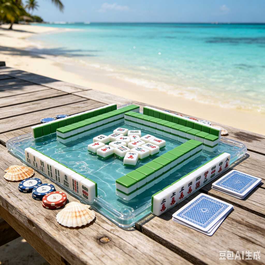 compact mahjong set for small home